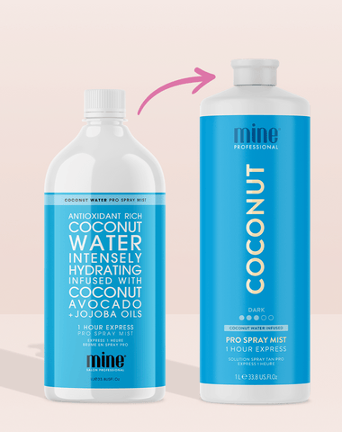 Coconut Water Pro Spray Mist MineTan Body Skin