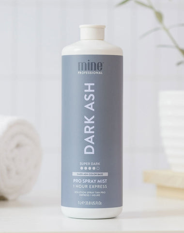 Dark Ash Pro Spray Mist MineTan Body Skin