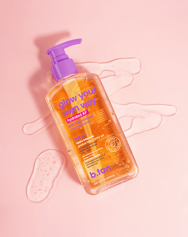 glow your own way hydrated AF b.tan