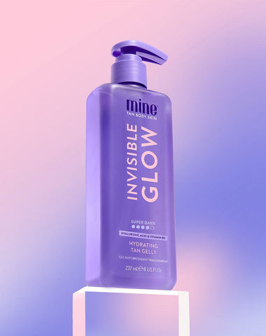 Invisible Glow Super Dark Hydrating Tan Gelly MineTan Body Skin