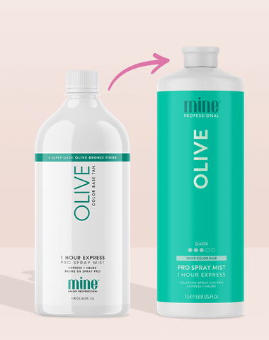 Olive Pro Spray Mist MineTan Body Skin