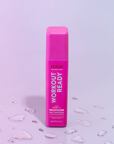 Workout Ready Self Tan Foam MineTan Body Skin