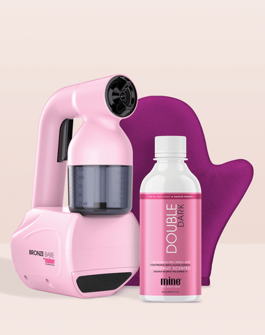 Bronze Babe Home Spray Tan Kit MineTan Body Skin