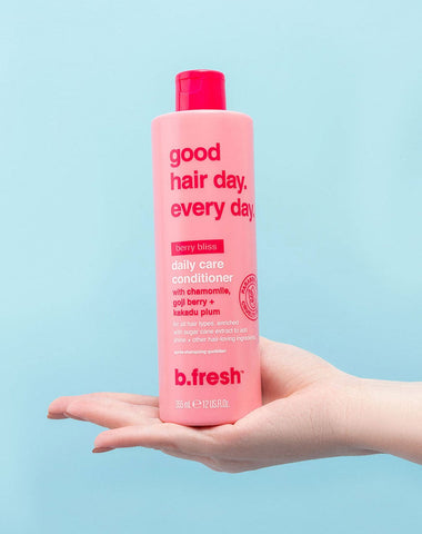 good hair day. every day. conditioner b.fresh