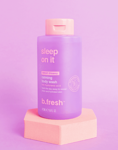 sleep on it body wash b.fresh