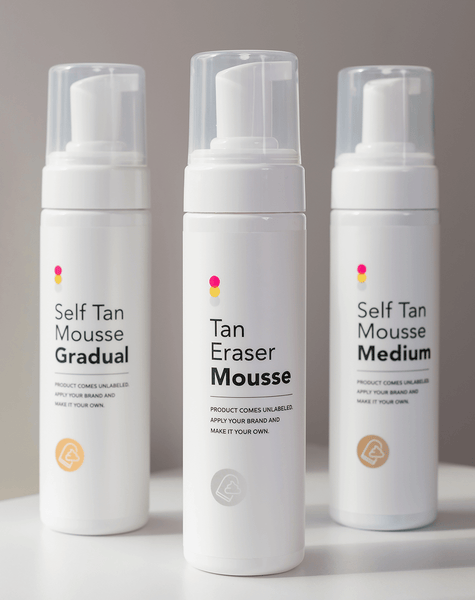 Tan Eraser Mousse Private Label