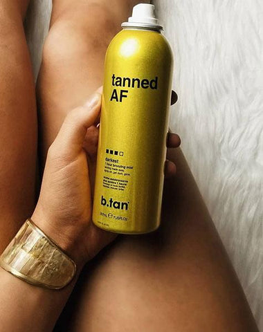 tanned AF® bronzing mist