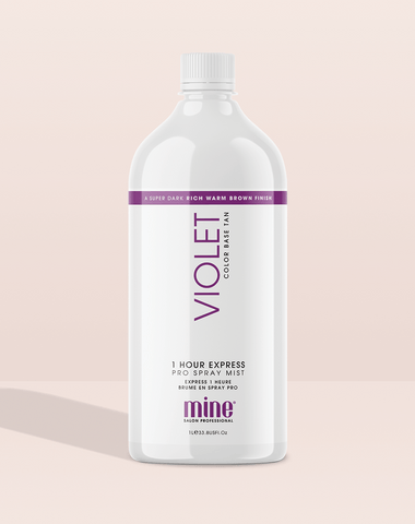 Violet Pro Spray Mist MineTan Body Skin