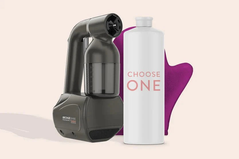 Bronze Babe Professional Spray Tan Kit MineTan Body Skin