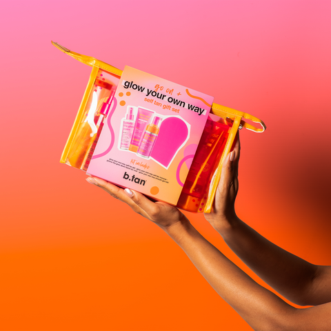 glow your own way - self tan gift set