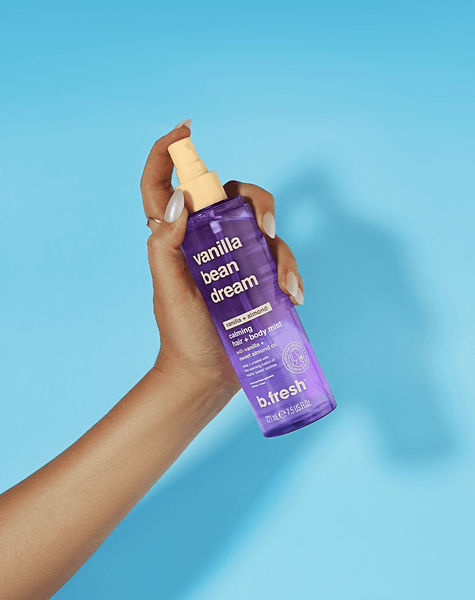 vanilla bean dream calming hair + body mist