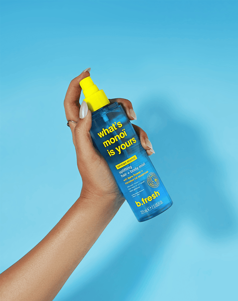 what's monoï is yours uplifting hair + body mist