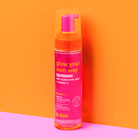 glow your own way - og mousse