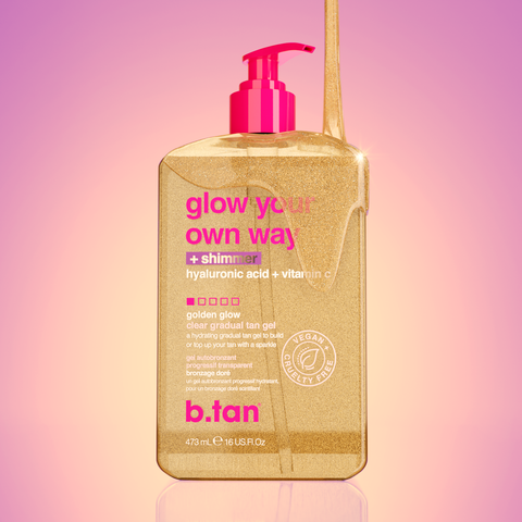 glow your own way shimmer