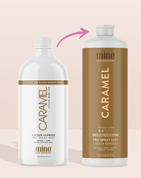 Caramel Pro Spray Mist MineTan Body Skin