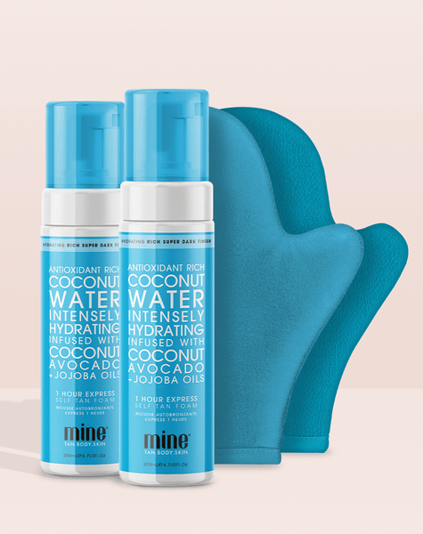 Coconut Water Foam Duo Pack MineTan Body Skin