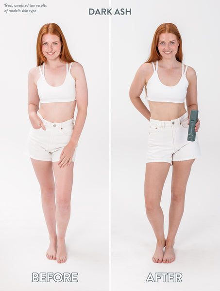 Dark Ash Self Tan Foam MineTan Body Skin