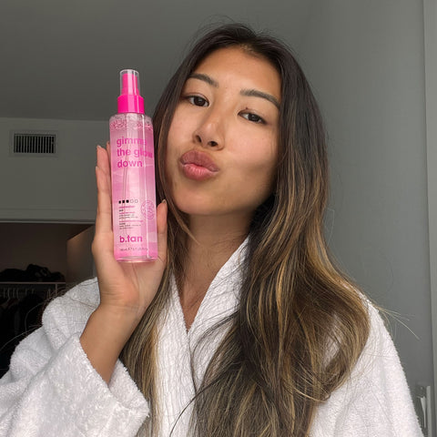 gimme the glow down b.tan