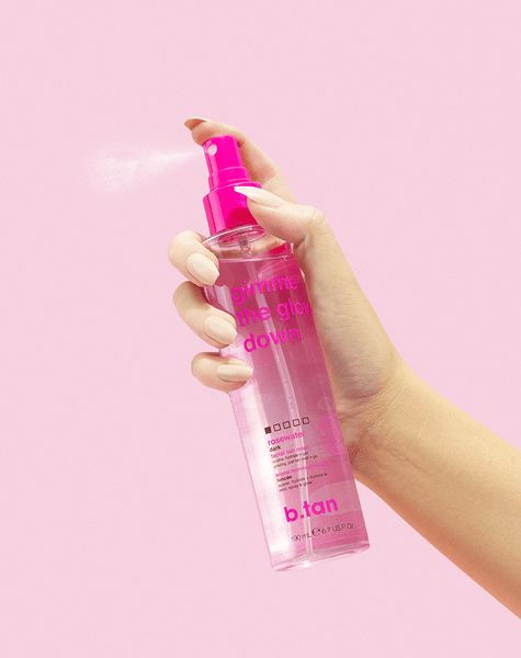 gimme the glow down b.tan