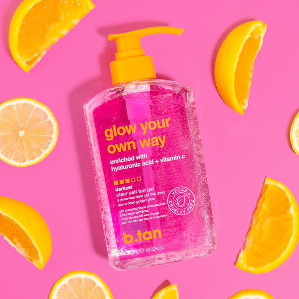 glow your own way b.tan