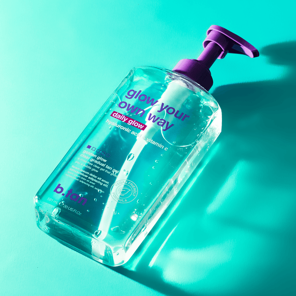 glow your own way daily glow b.tan