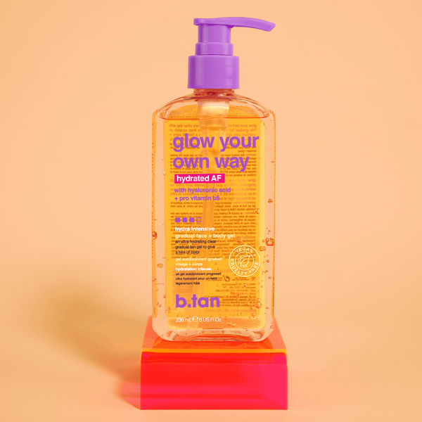 glow your own way hydrated AF b.tan