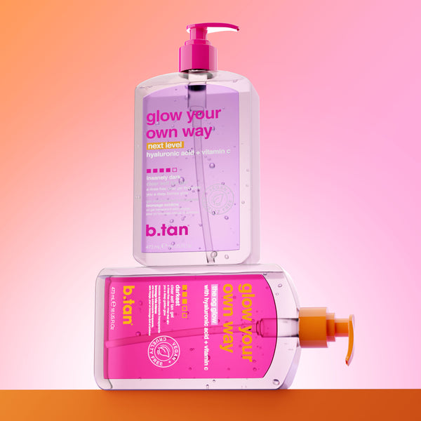 glow your own way next level b.tan