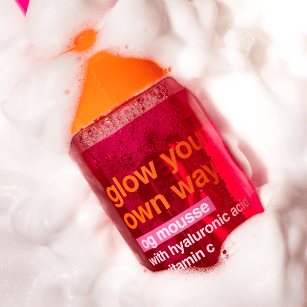 glow your own way - og mousse b.tan