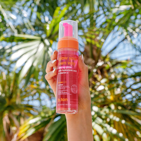 glow your own way - og mousse b.tan
