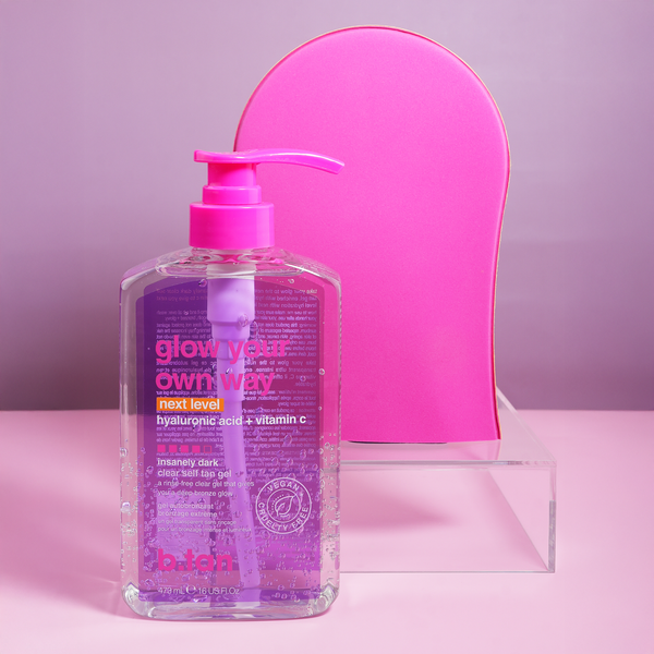 glow your own way self tan applicator mitt b.tan