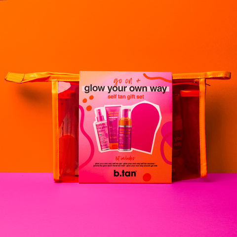 glow your own way - self tan gift set b.tan