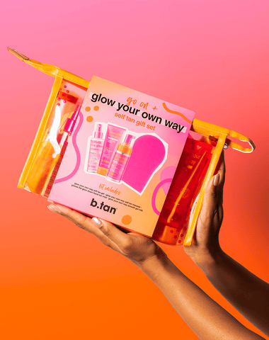 glow your own way - self tan gift set b.tan