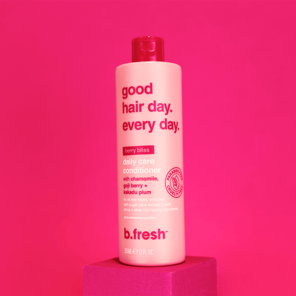 good hair day. every day. conditioner b.fresh