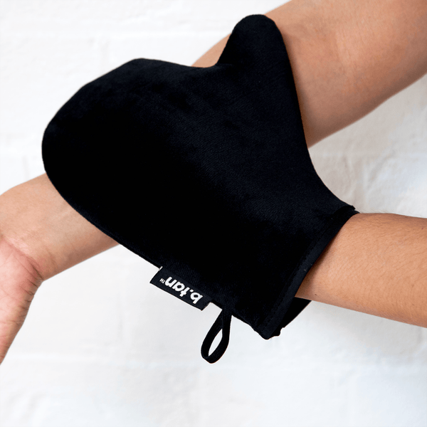 i don't want tan on my hands... b.tan