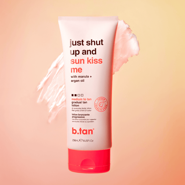 just shut up & sunkiss me b.tan