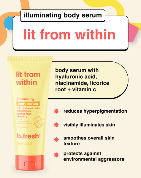lit from within... illuminating body serum b.fresh