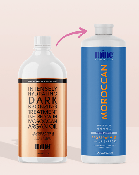 Moroccan Pro Spray Mist MineTan Body Skin