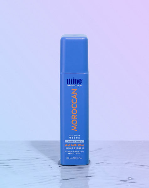 Moroccan Self Tan Foam MineTan Body Skin