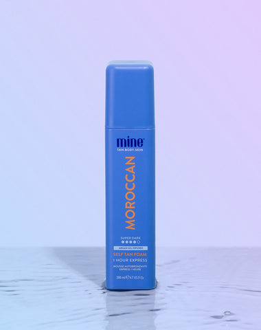 Moroccan Self Tan Foam MineTan Body Skin