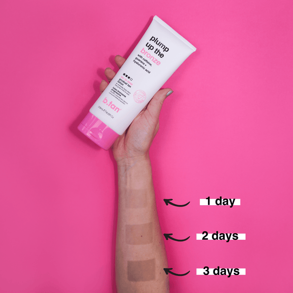 plump up the bronze b.tan