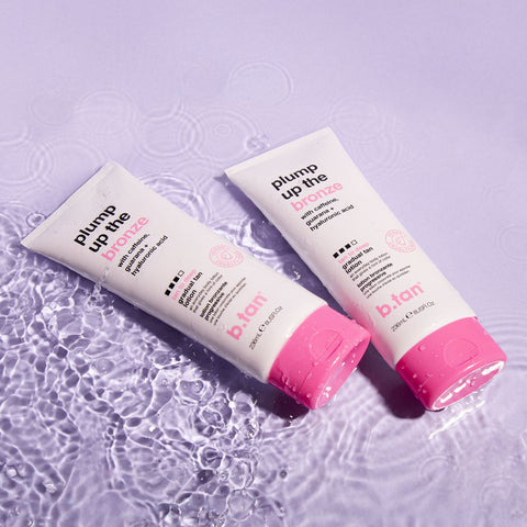 plump up the bronze b.tan