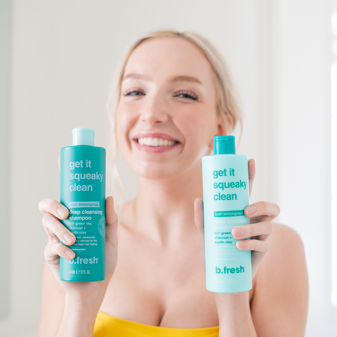 get it squeaky clean shampoo