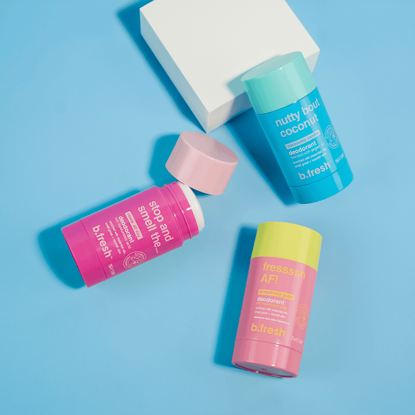 stop and smell the... roses b.fresh