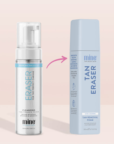 Tan Eraser Cleansing Foam MineTan Body Skin