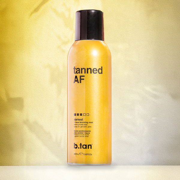 tanned AF® bronzing mist b.tan