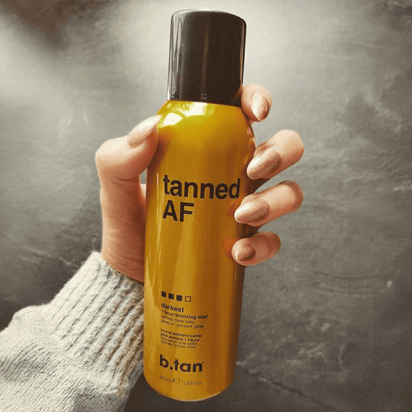 tanned AF® bronzing mist b.tan