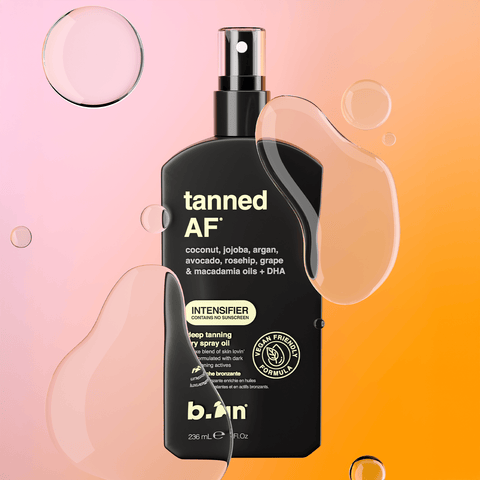 tanned AF® tanning oil b.tan