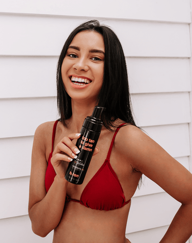 too tan to give a damn b.tan