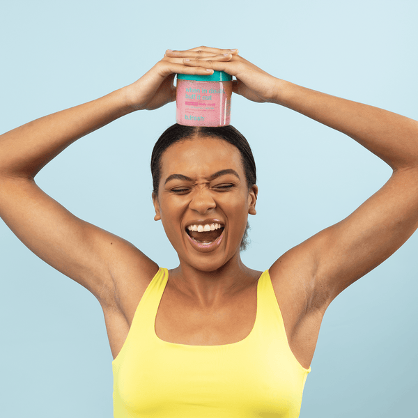 when in doubt, buff it out b.fresh