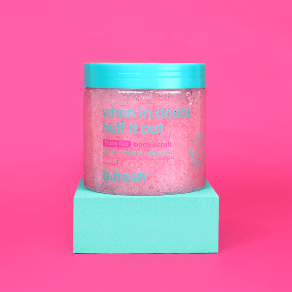 when in doubt, buff it out b.fresh